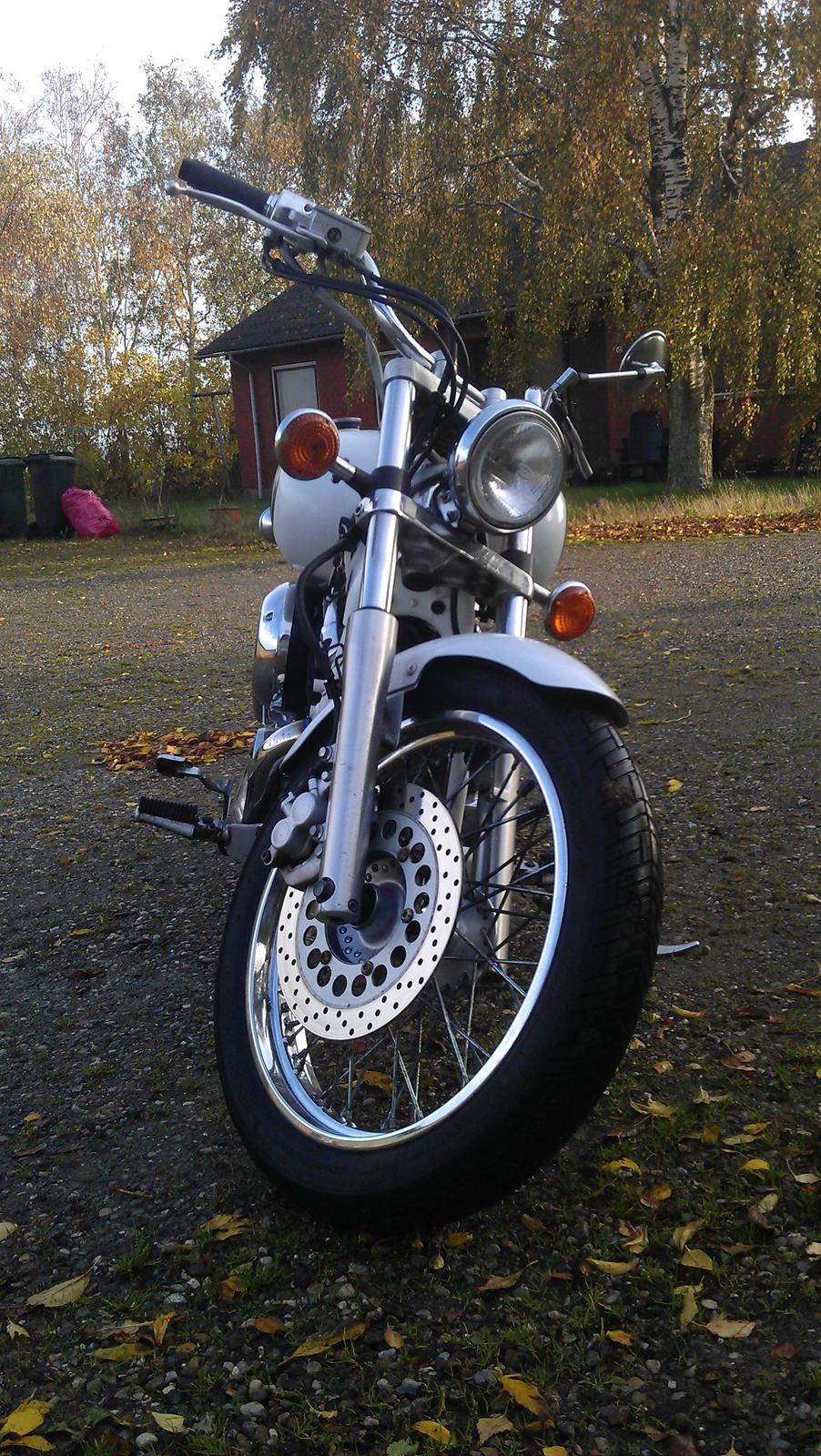 Yamaha xvs 650 Dragstar *Projekt* - Første dag hjemme på farmen billede 16