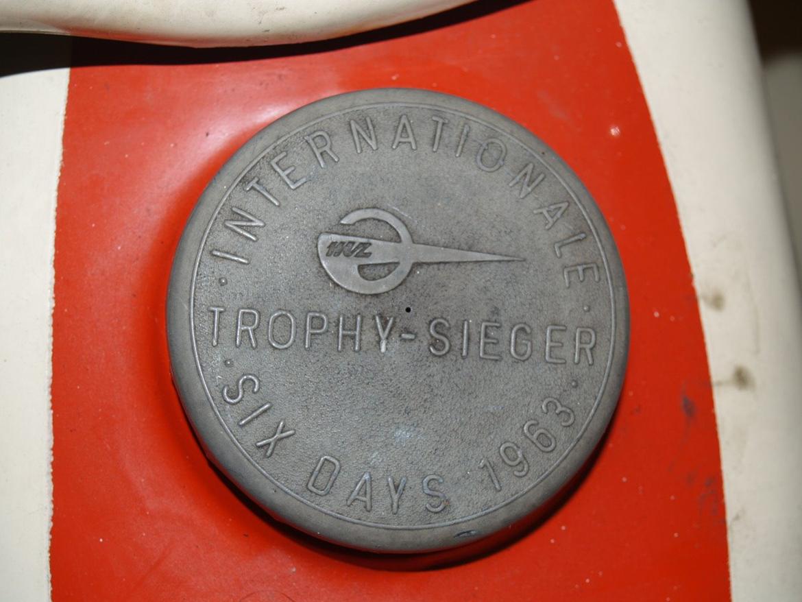 MZ ES 150 Sport - Når man er fra 1963 er der kun en ISDT på! billede 4