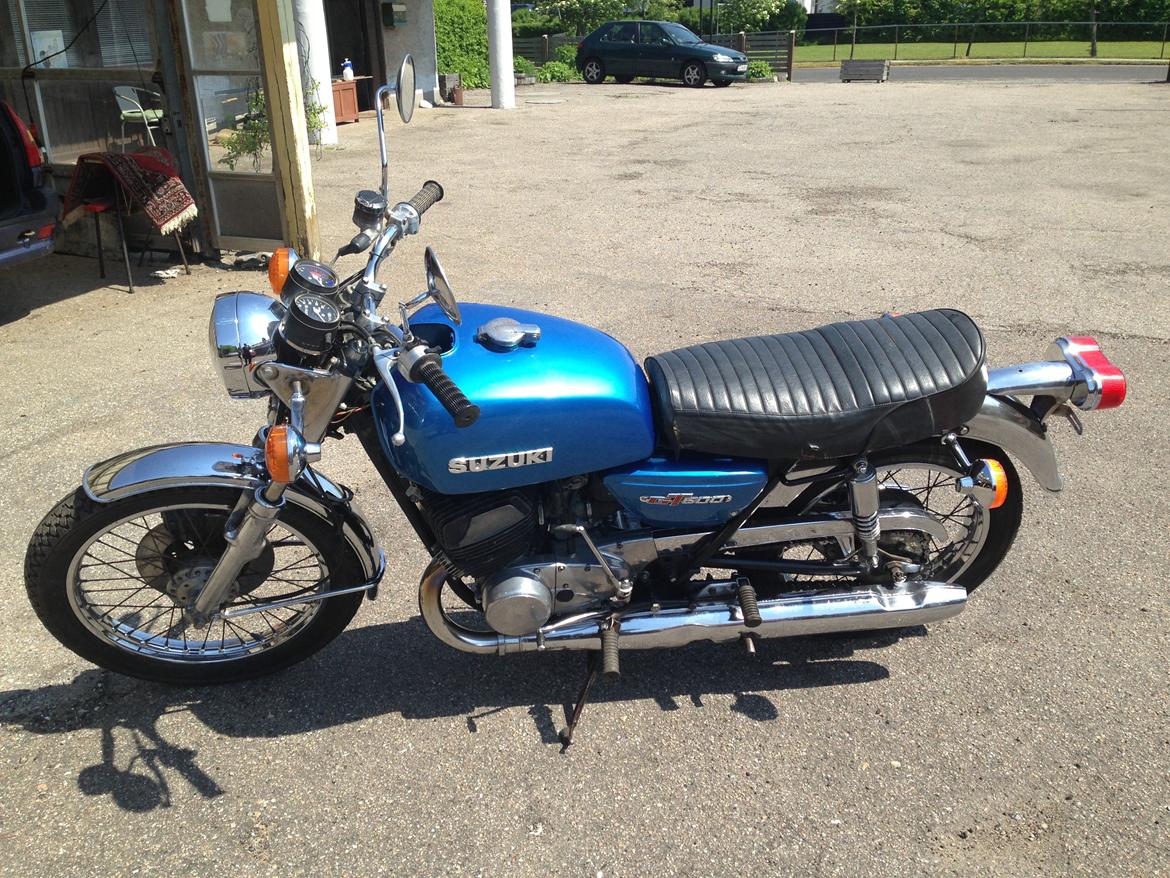 Suzuki GT 500  "SMOKER" billede 6