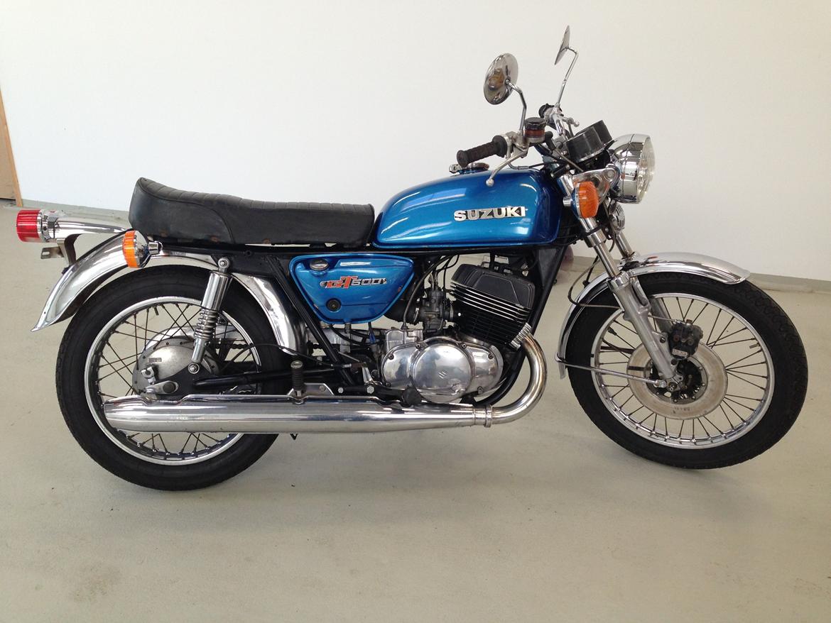 Suzuki GT 500  "SMOKER" billede 7