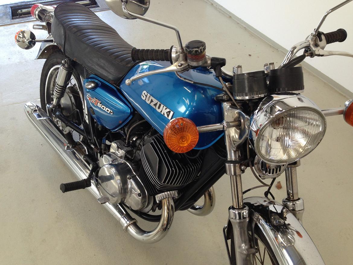 Suzuki GT 500  "SMOKER" billede 8