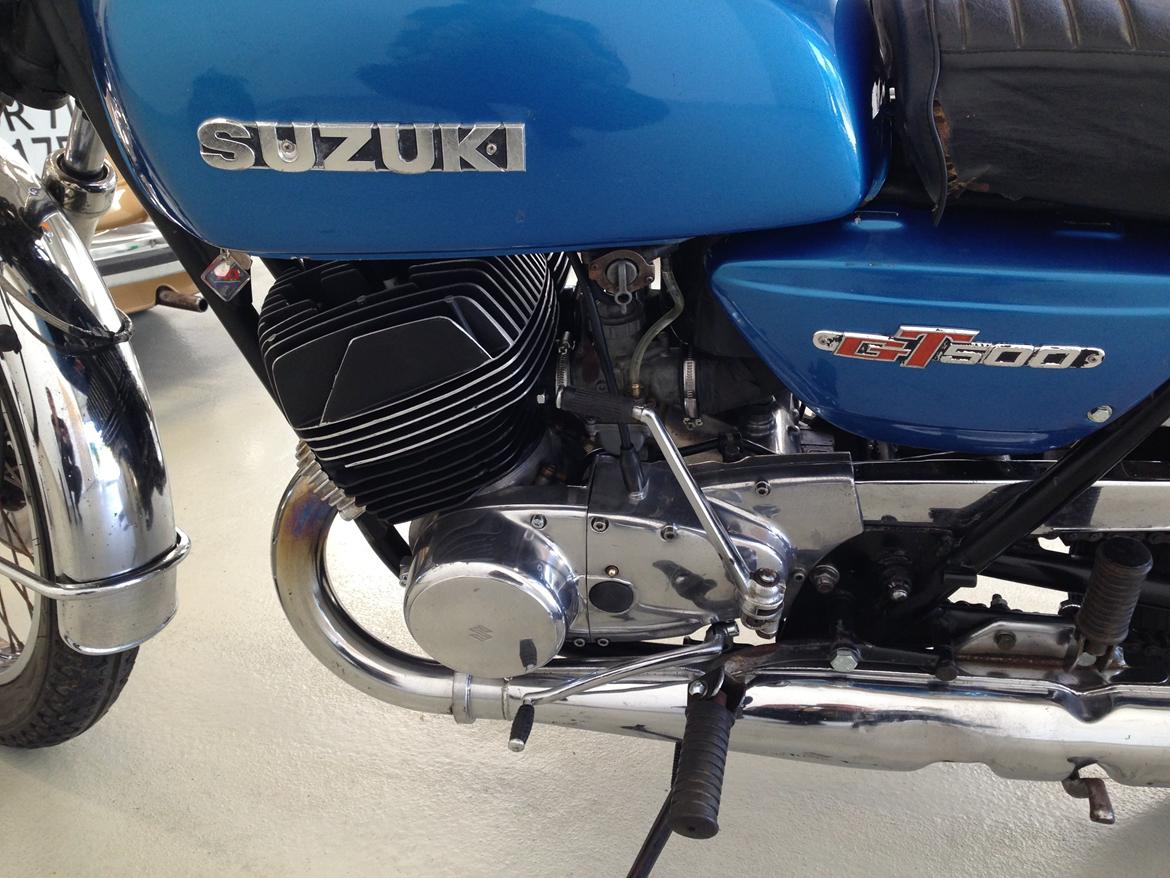 Suzuki GT 500  "SMOKER" billede 9