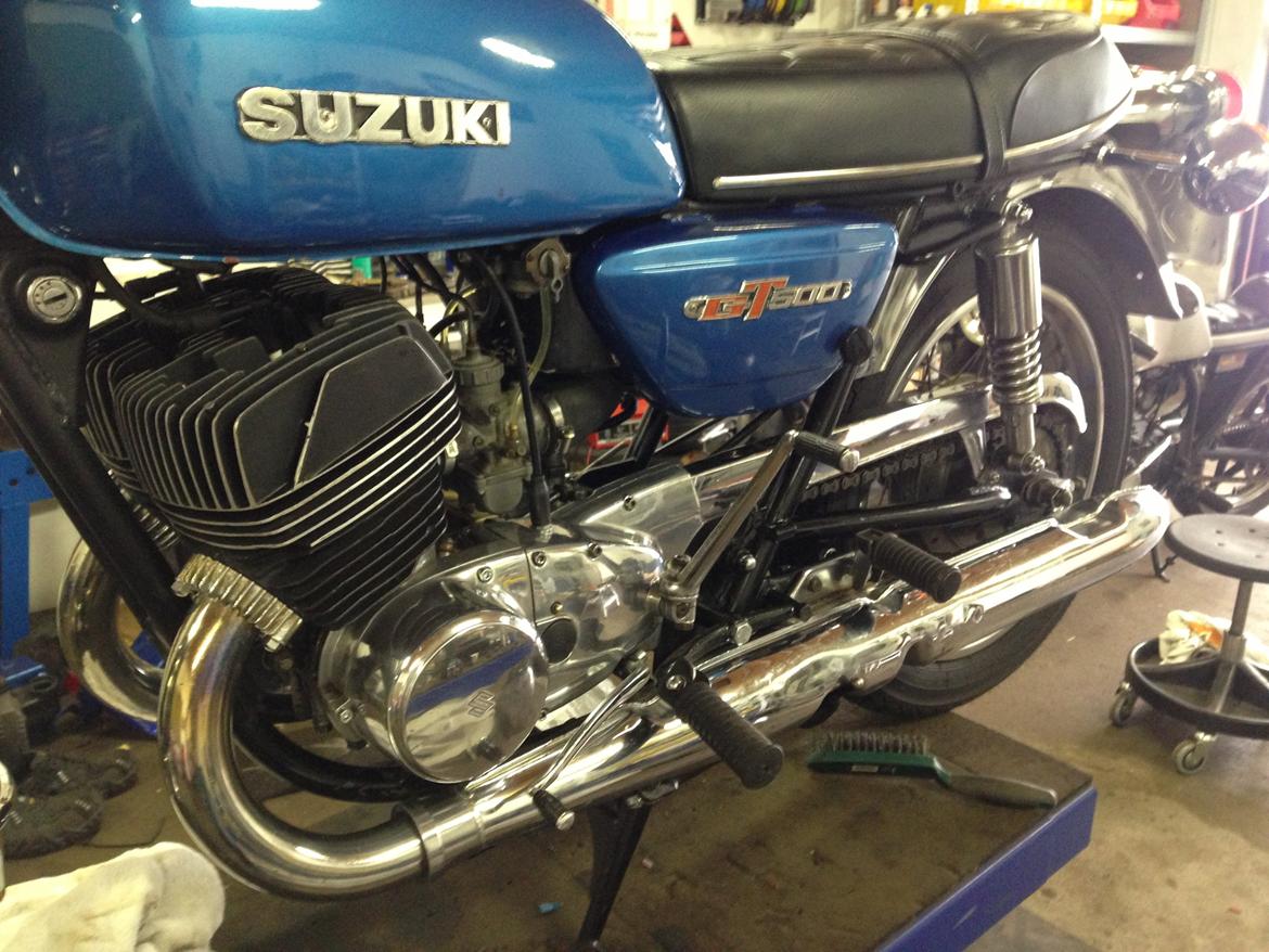 Suzuki GT 500  "SMOKER" billede 14