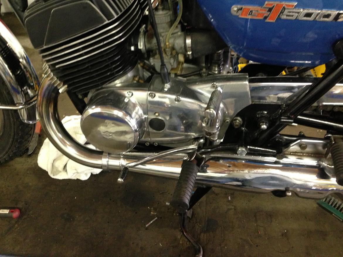 Suzuki GT 500  "SMOKER" billede 16