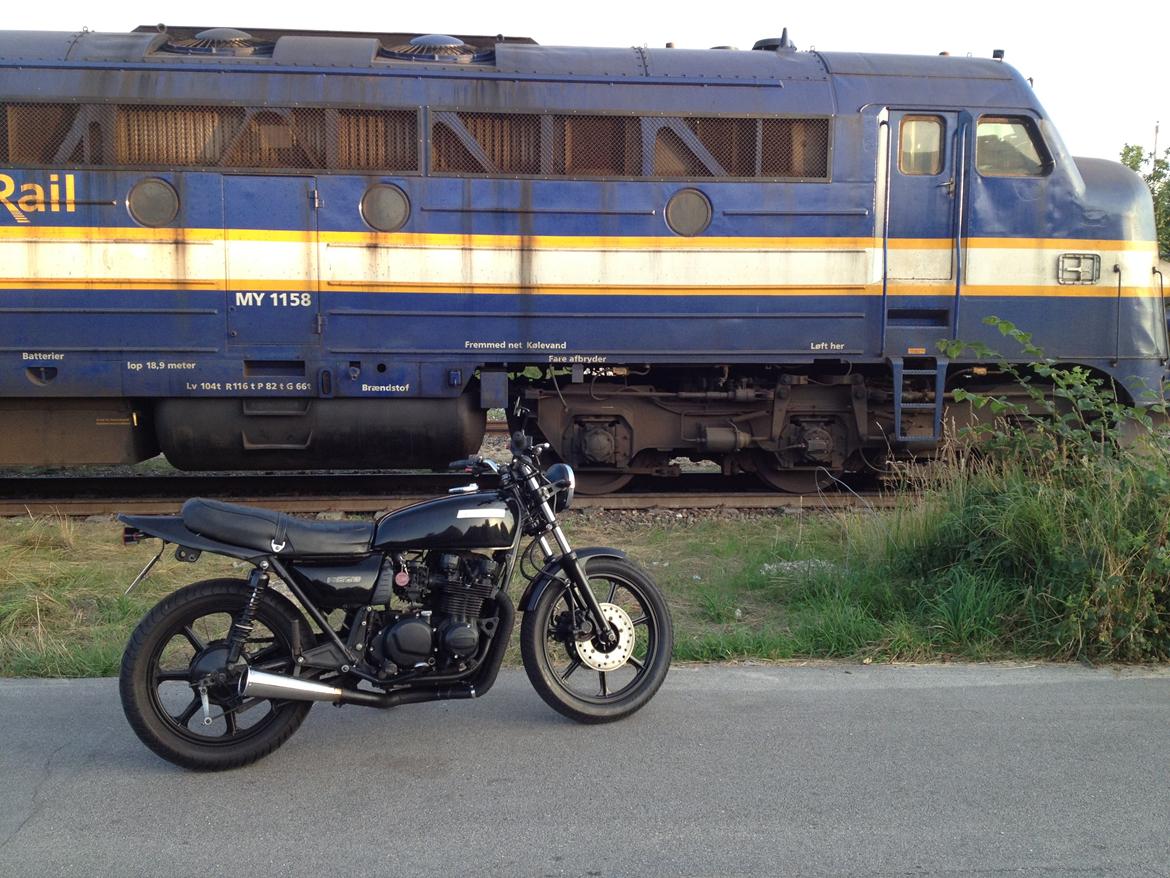 Kawasaki Z650 - Som den så ud efter den første lille ombygning i 2012 billede 9