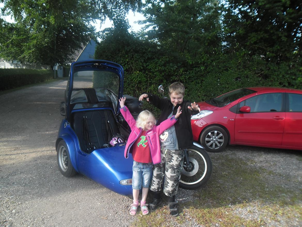 Honda GL 1000 M. Sidevogn - klar til sommerferie i Sverige billede 7