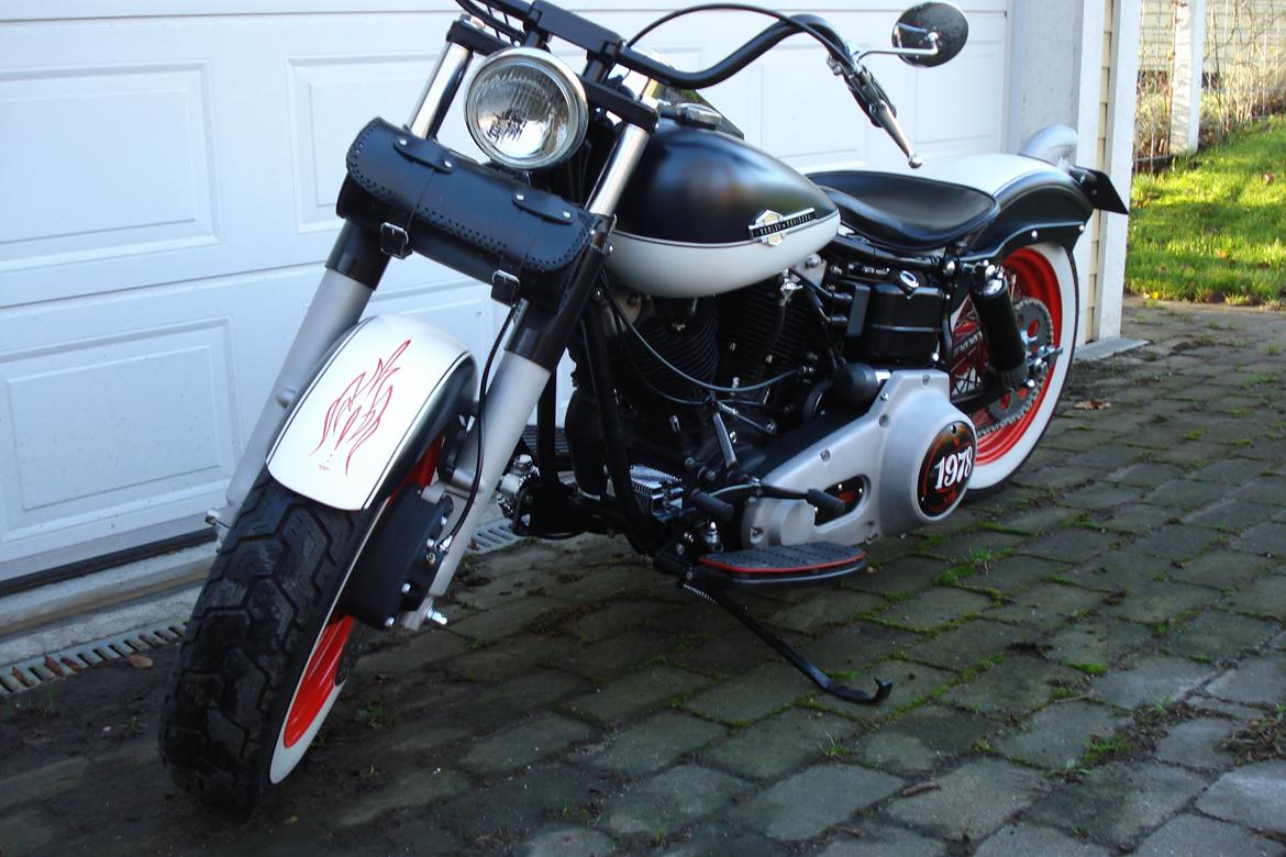 Harley Davidson flh SOLGT billede 3