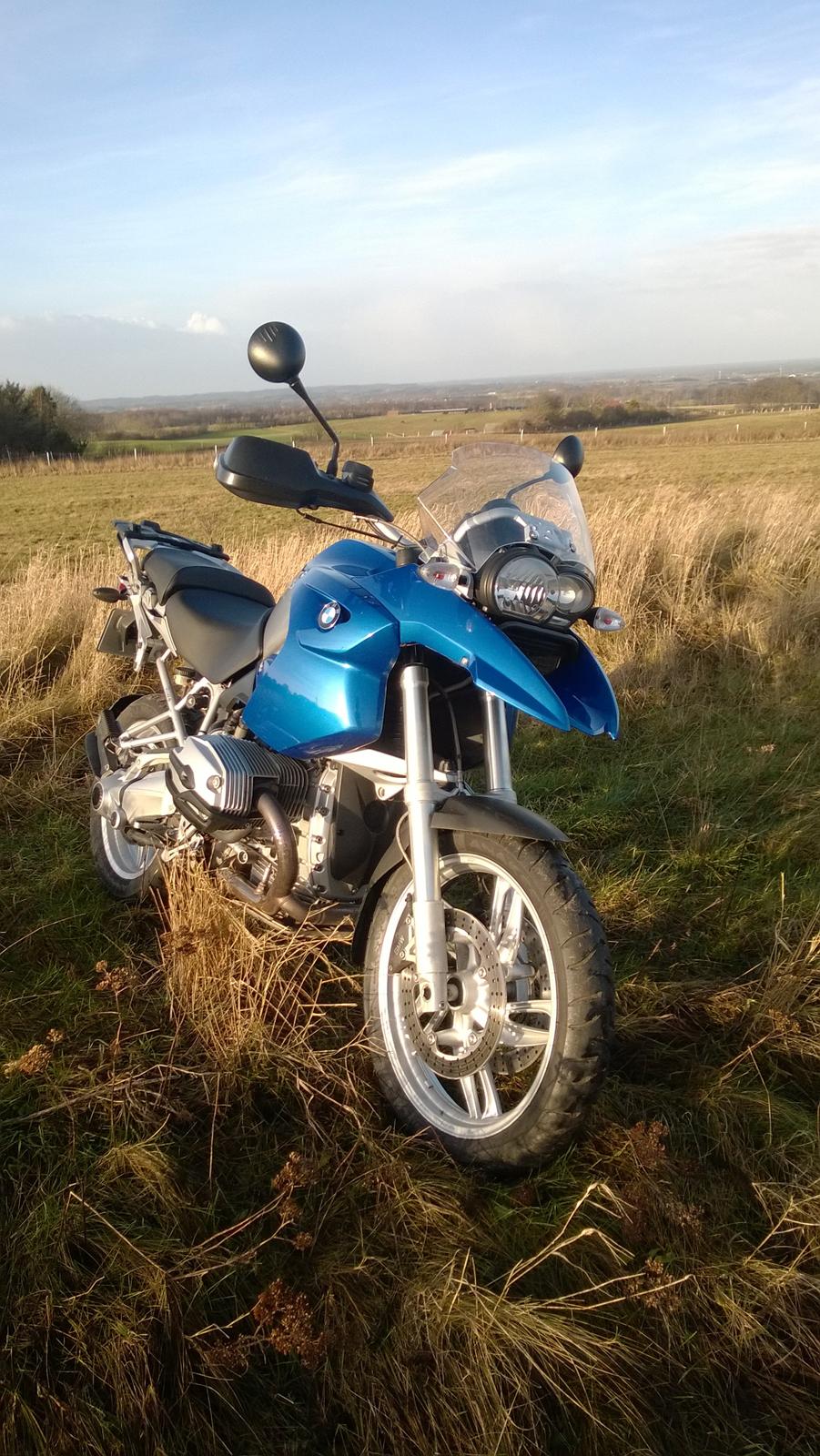 BMW R 1200 GS Lupin Blau Solgt - December 2013 billede 10