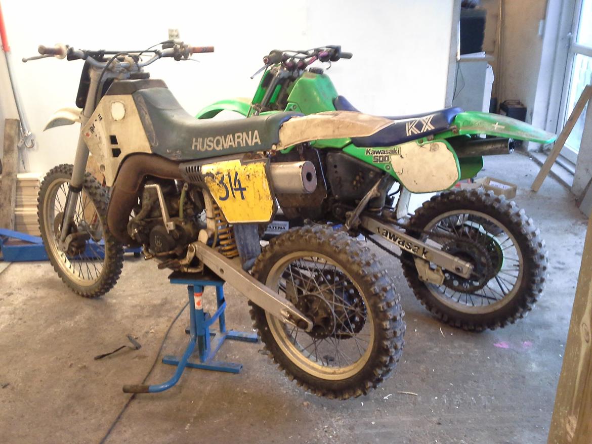 Kawasaki kx500 billede 1