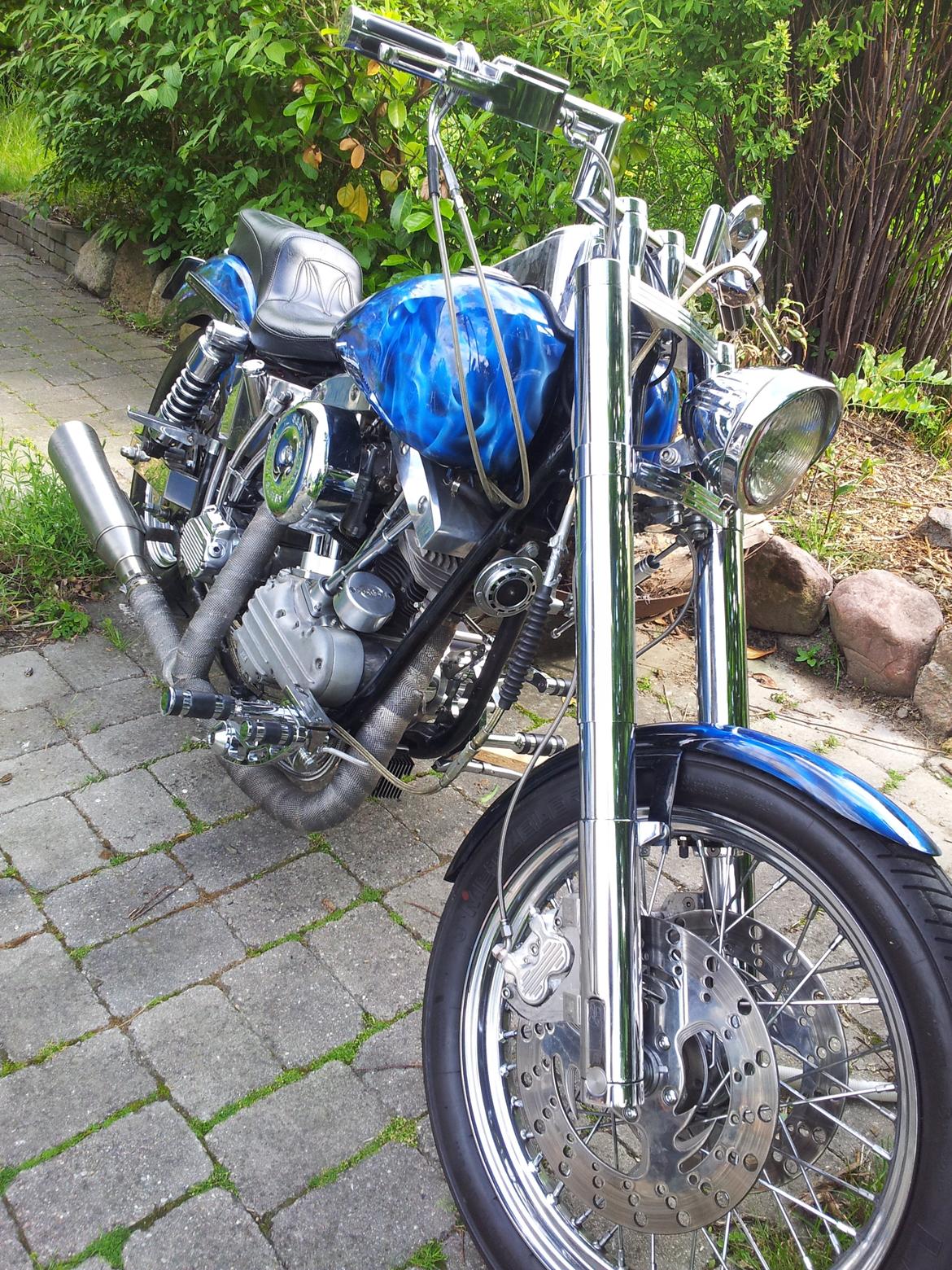 Harley Davidson FL - Early shovel 1969 93' S&S Tuw godkendt og dømt afgiftfri fra skat :) billede 1