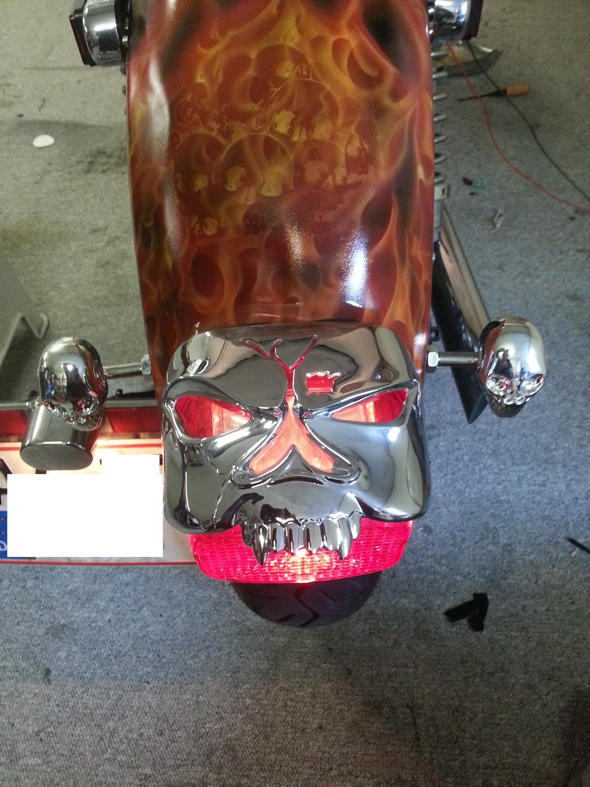 Honda Vt 750 shadow Custom chopper billede 25