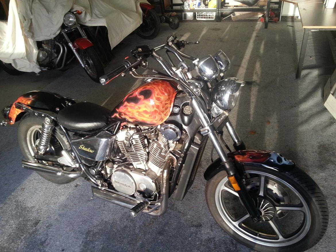 Honda Vt 750 shadow Custom chopper billede 30