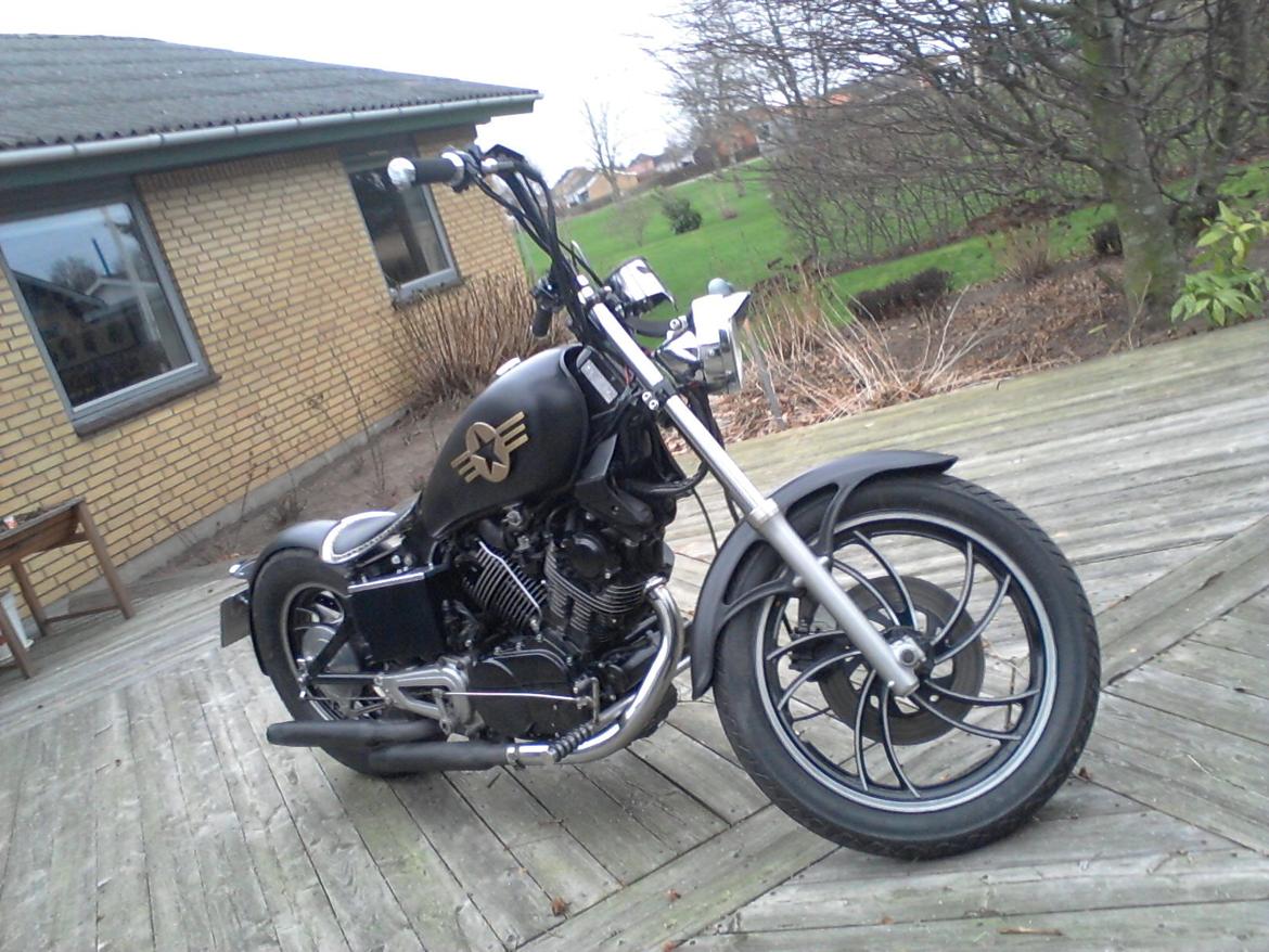 Yamaha xv 750 billede 4