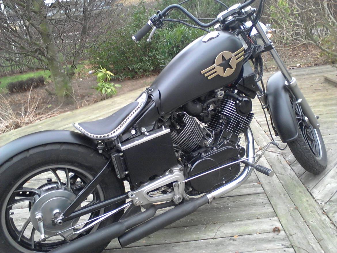 Yamaha xv 750 billede 5