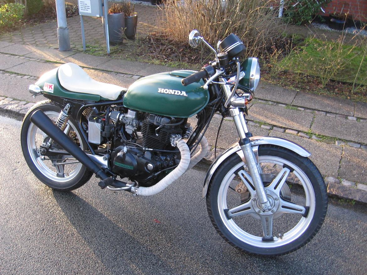 Honda CB 400 T Dream Æ Kaffe kværn - Som den ser ud 16-1-2014 billede 8