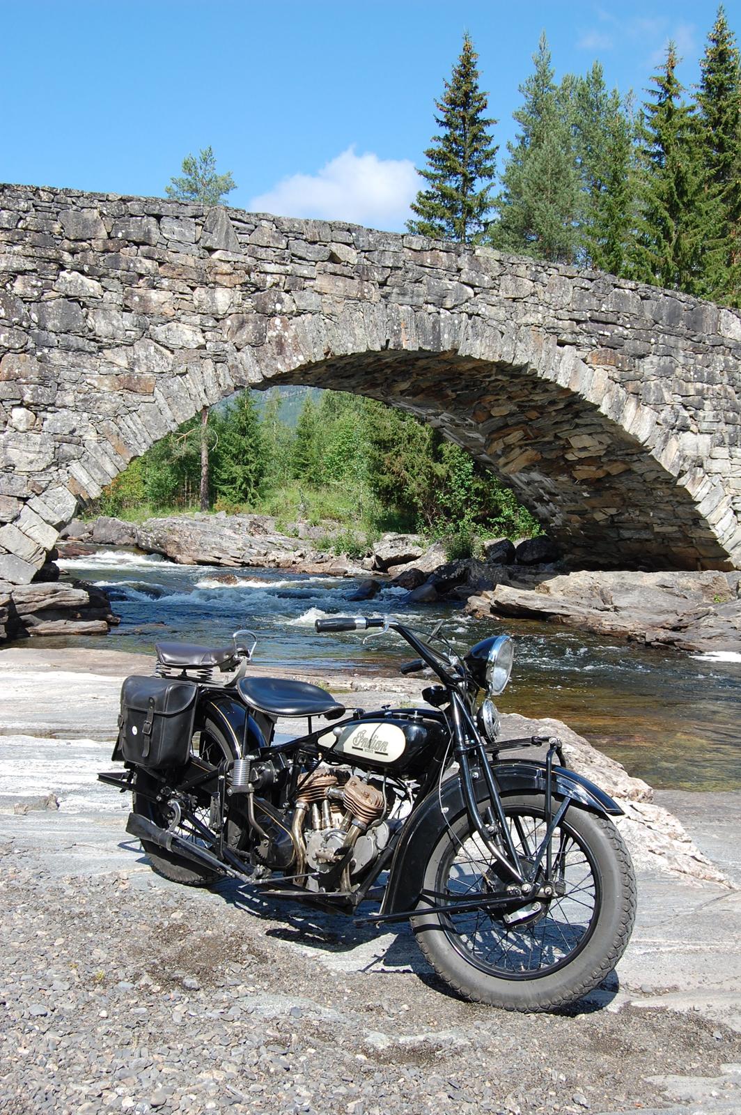 Indian Scout 45 Model 101 - International Indian Rally 2010 billede 2