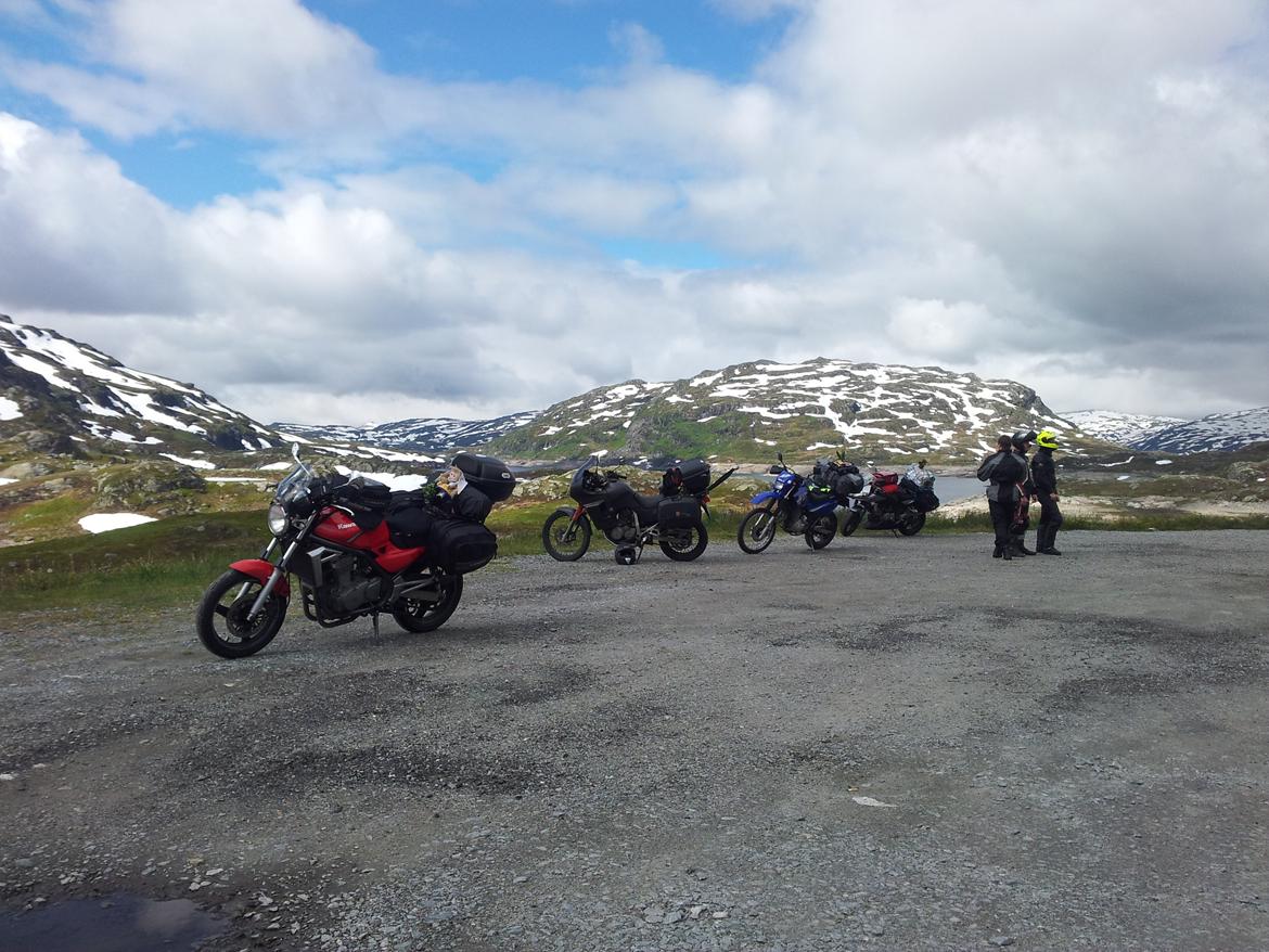 Kawasaki ER-5 - Norge med sne. billede 20