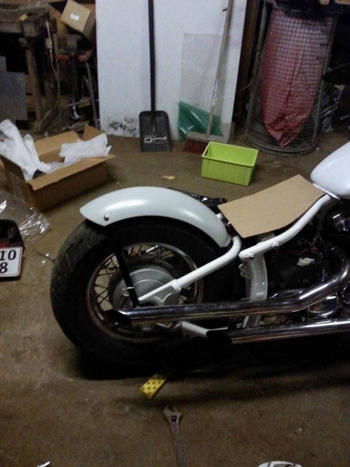 Yamaha xvs 650 Dragstar *Projekt* - Skærm prøvemonteret billede 29