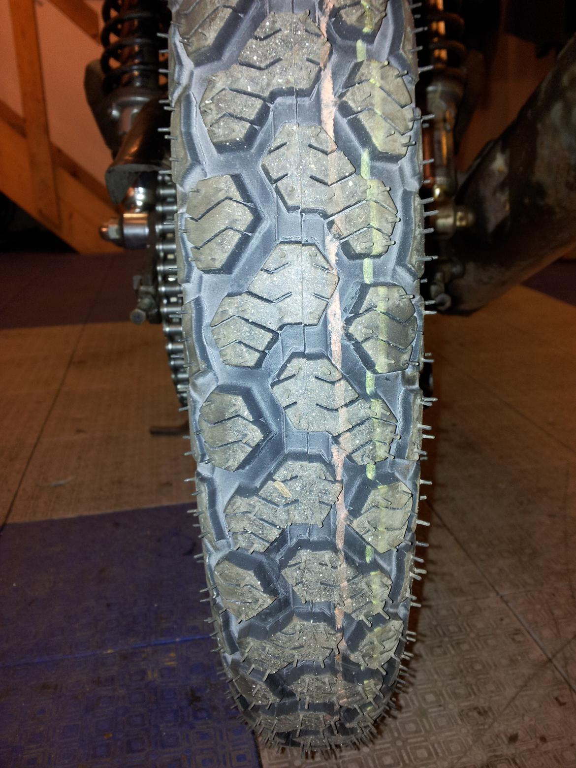 Yamaha YBR 125 - Nye vinter dæk. :) billede 8