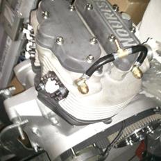 Triumph T140 Oil in frame 8V Cafe Racer (PROJEKT)