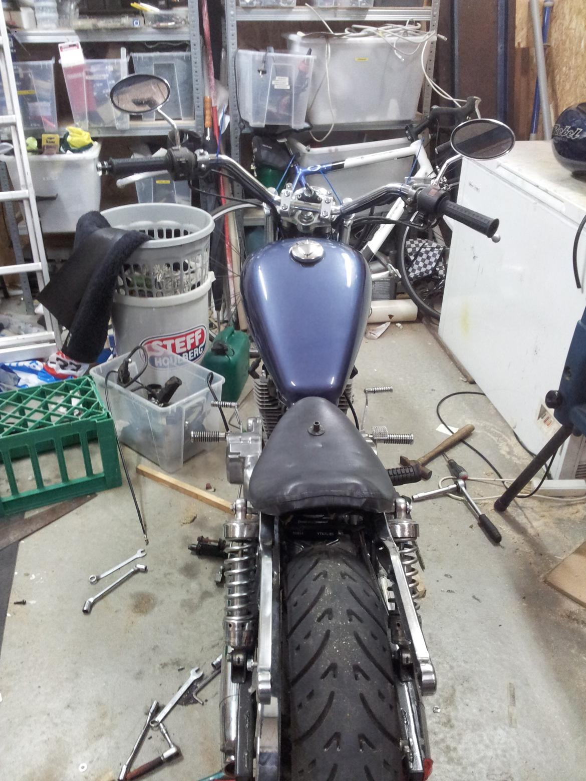 Honda CMX 250 Rebel - lidt billeder fra vinteren's ombygning billede 1