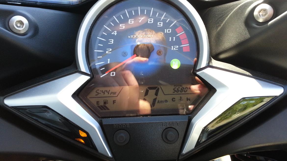 Honda cbr 250 ra - Fra den dag jeg hentede den (3/6-13) billede 3