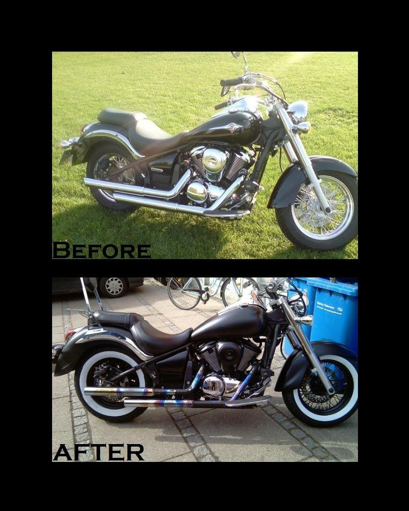 Kawasaki VN 900 Classic   SOLGT billede 9