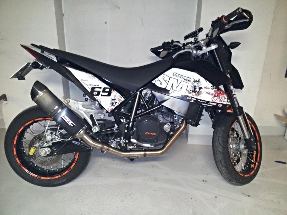 KTM supermoto 690 sm billede 1