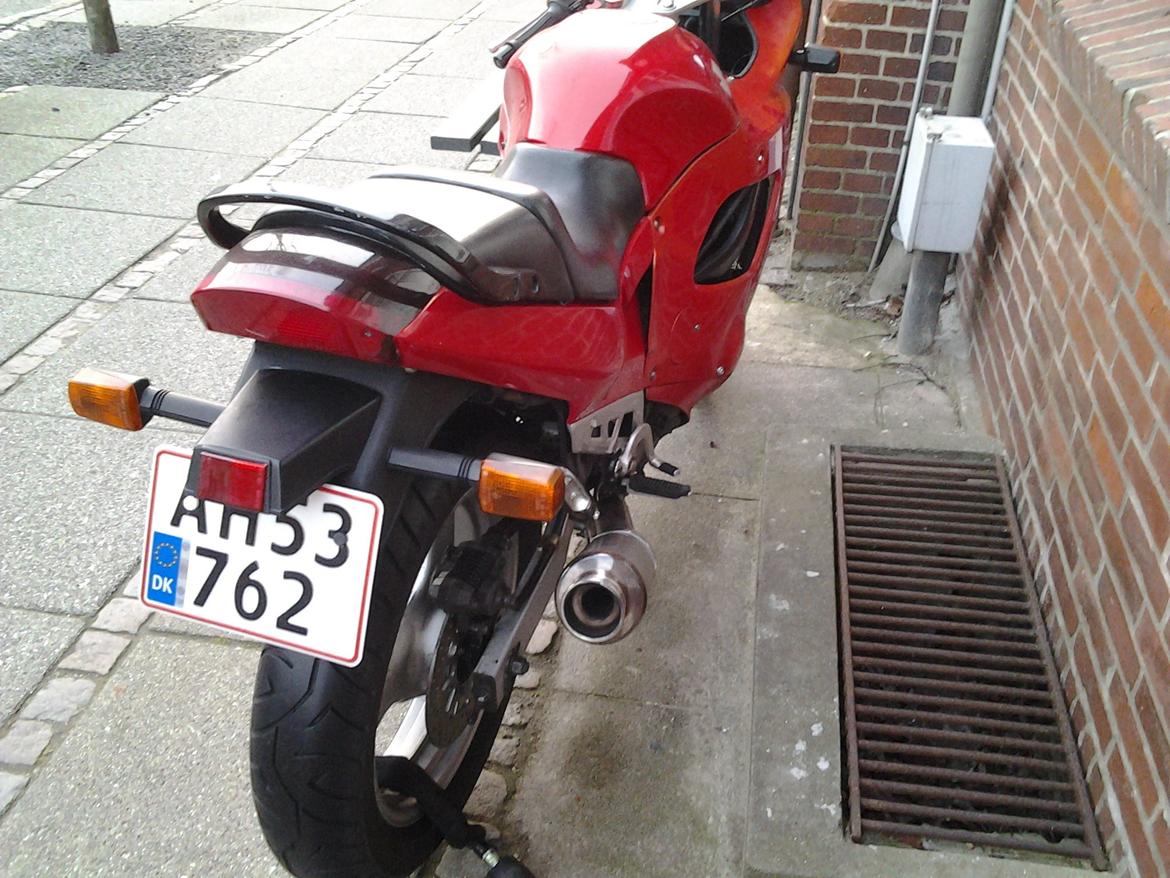Suzuki gsx 600f (Slogt) - 55mm Rustfri sports pot ( søger nu) billede 4