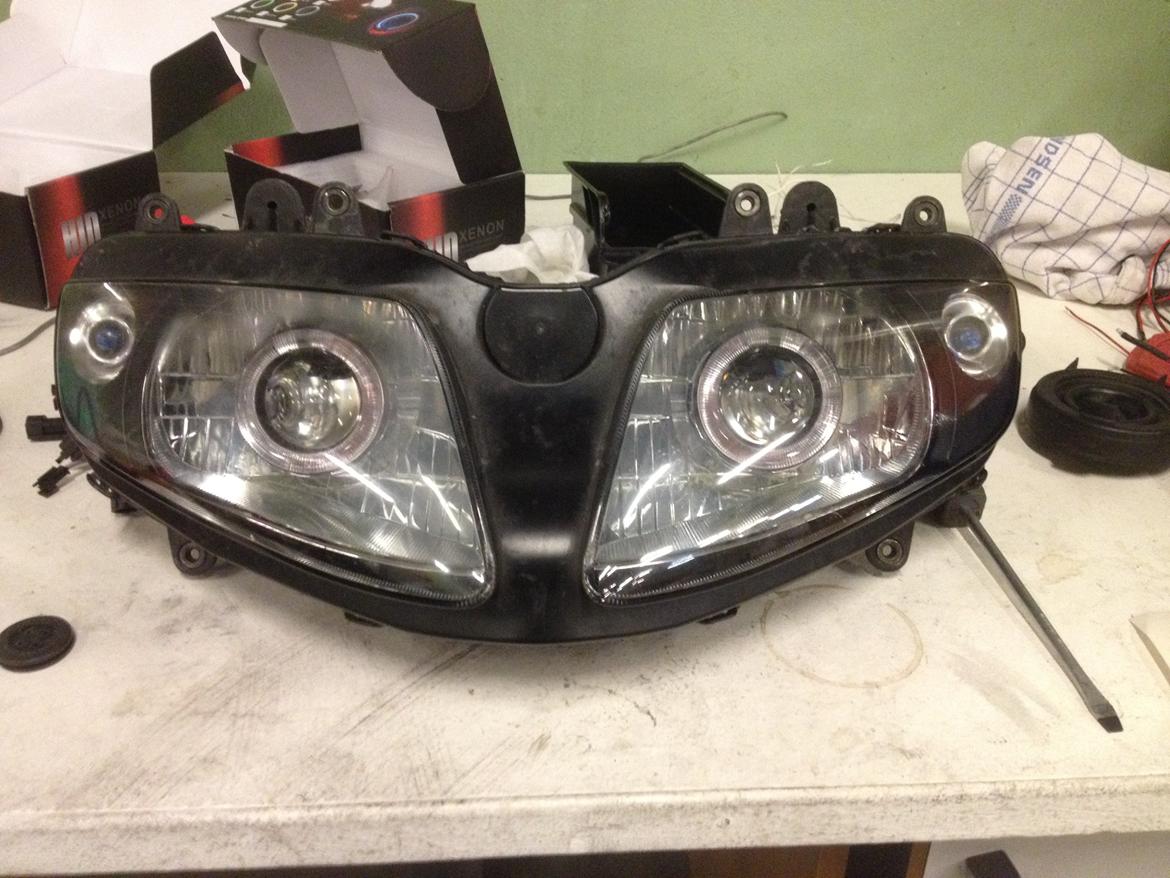 Suzuki SV1000S Limited Edition. - Xenon 6000K Med inbygget Angel eyes. billede 10