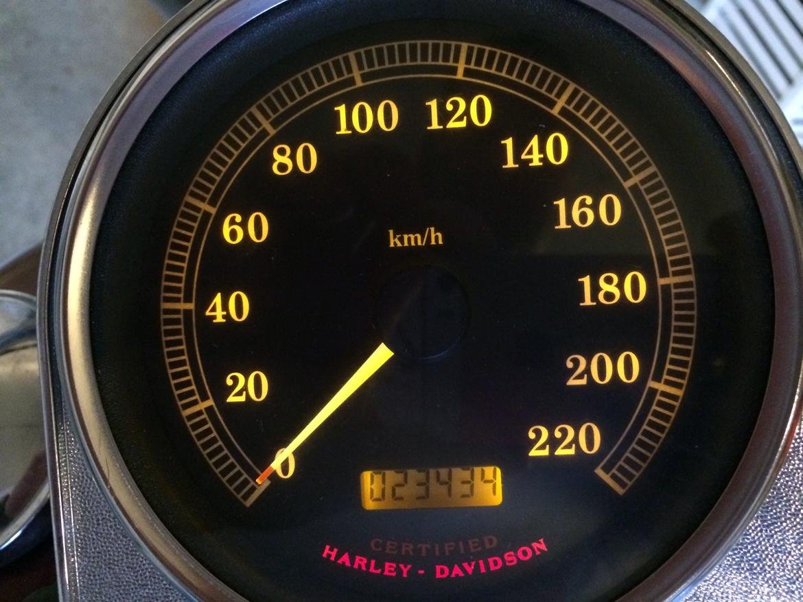 Harley Davidson Fxst softail billede 1