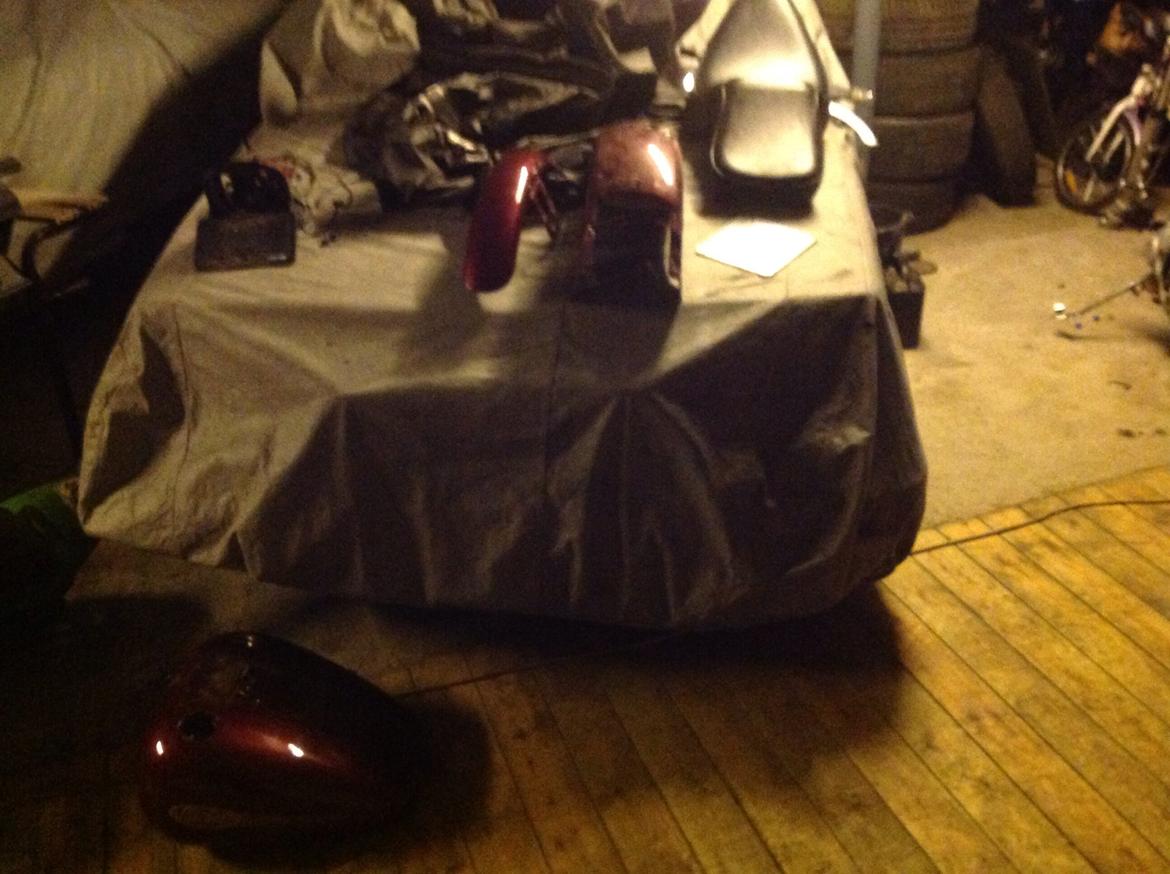 Harley Davidson Fxst softail billede 5