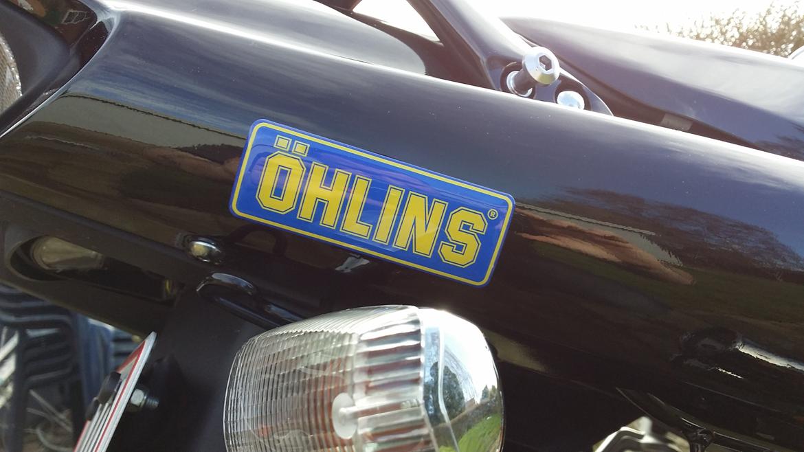 Yamaha XJR 1300 "SOLGT" - Öhlins sticker i 3D gel. billede 18