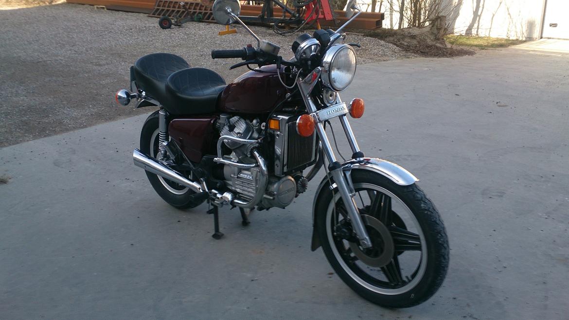 Honda cx 500 c - dejligt 80ér design  billede 1