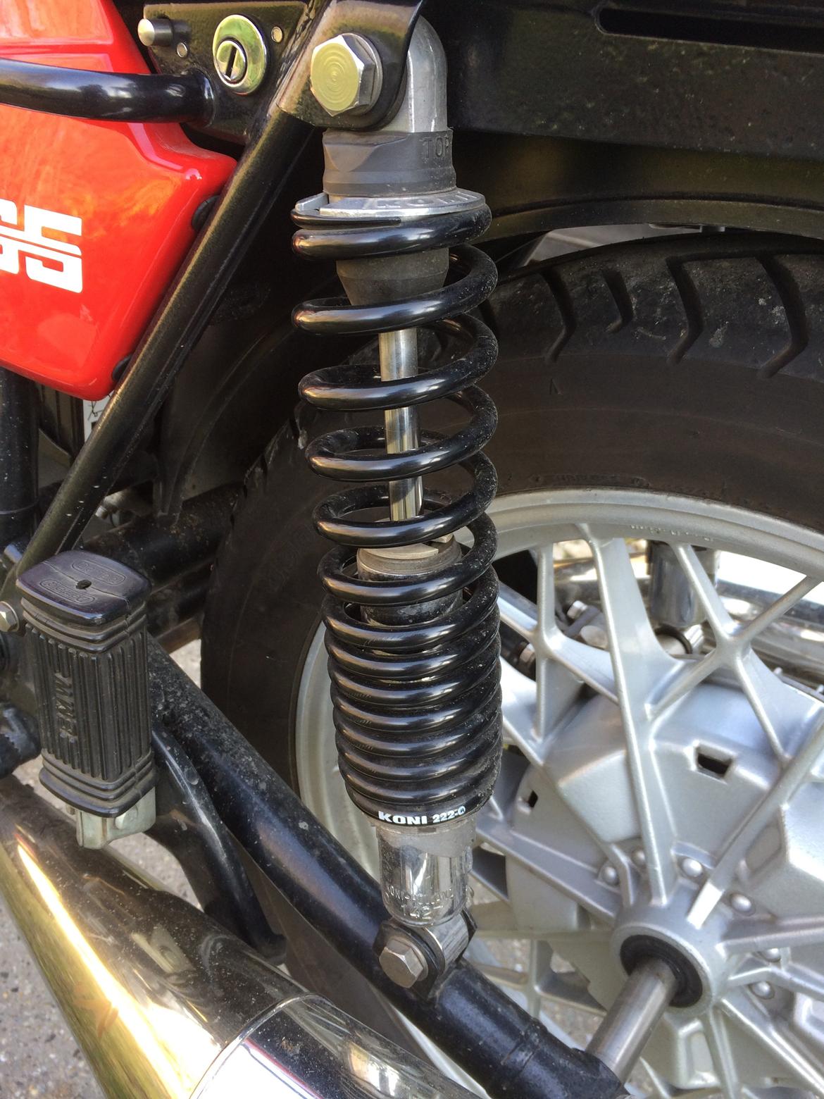 BMW R65 - KONI dæmpere billede 8