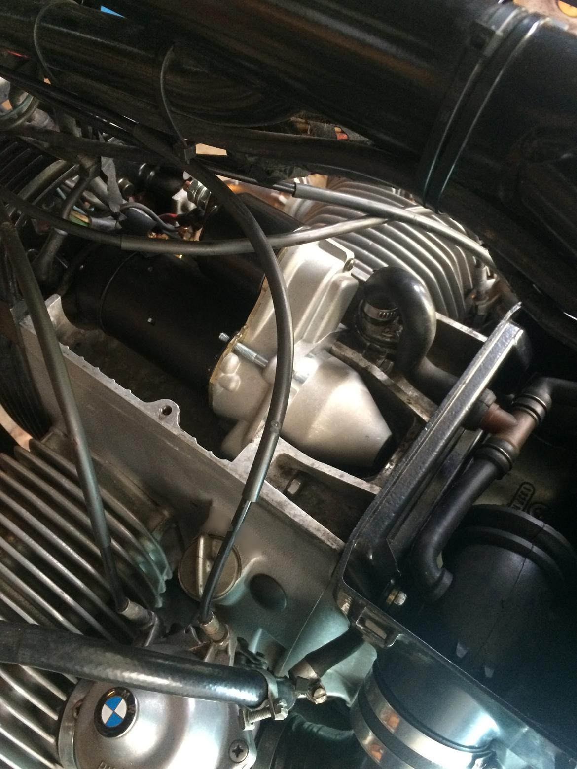 BMW R65 - Ny startmotor fra Valeo :) billede 13