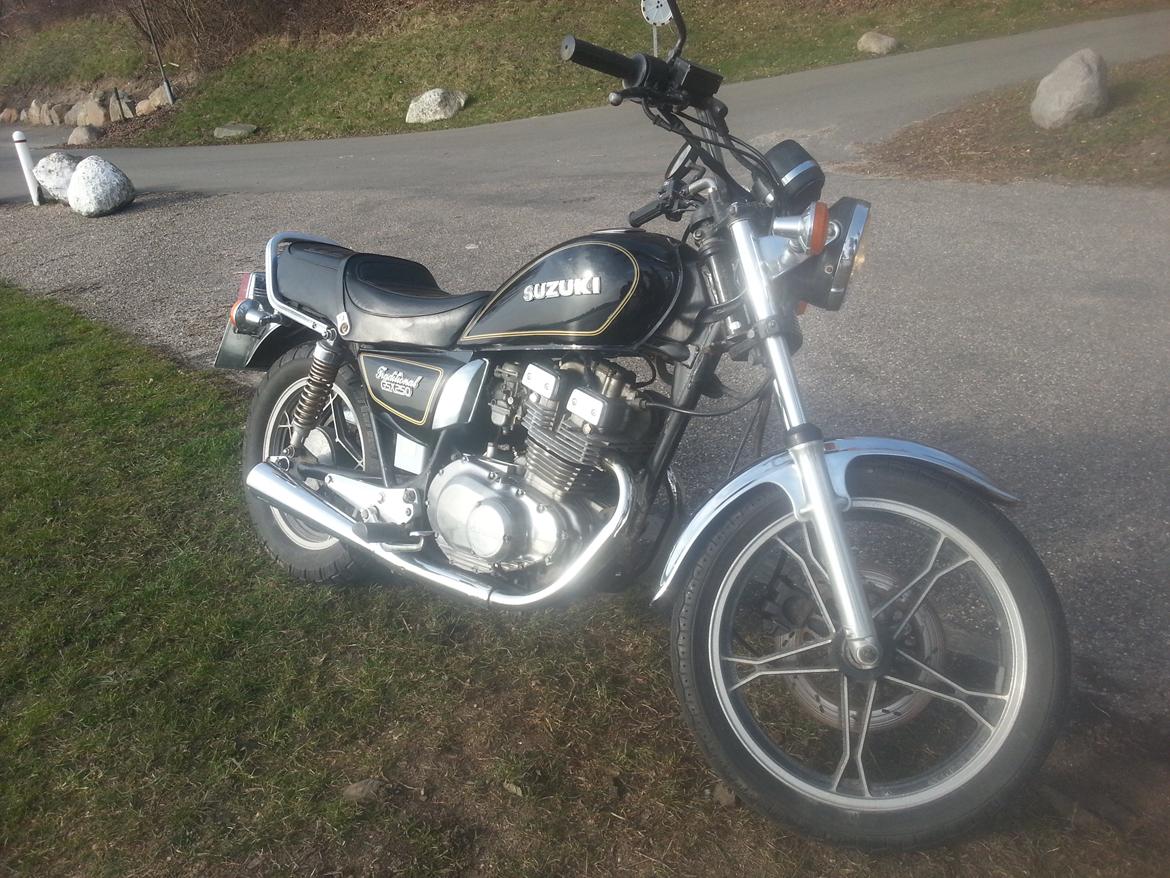 Suzuki gsx 250 traditionel billede 3