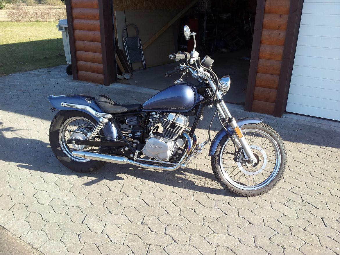 Honda CMX 250 Rebel - forår og næsten klar billede 10