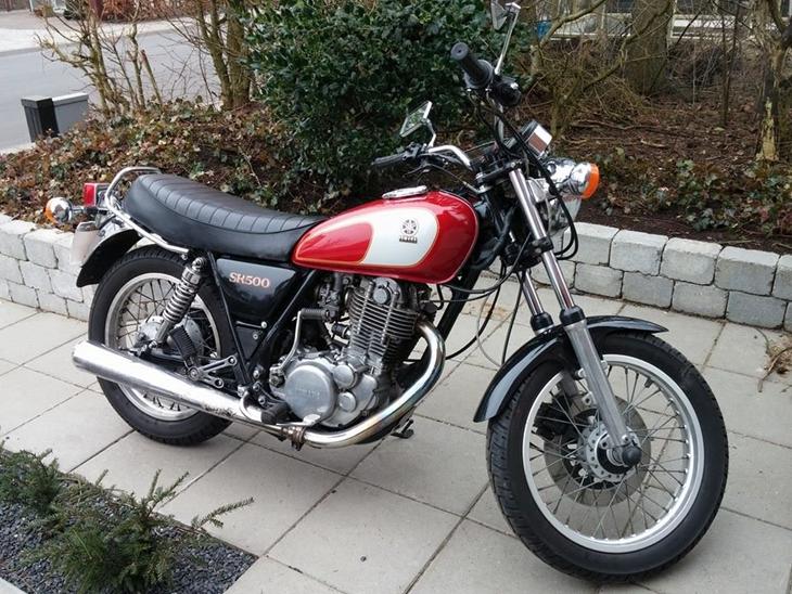 Yamaha Sr500 billede 1