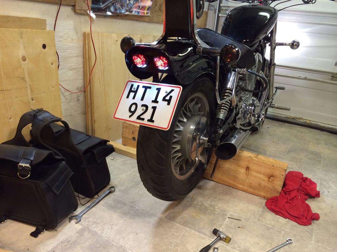 Suzuki Intruder VS 700 - Ny bagskærm incl diverse billede 13