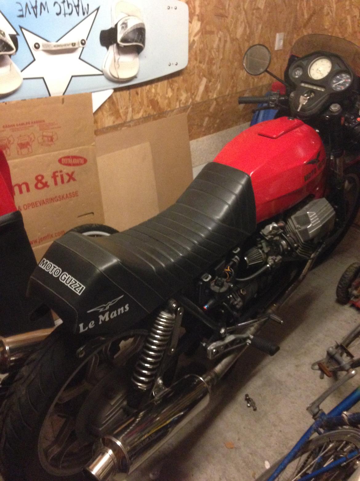 Moto Guzzi Le Mans - Nyt sæde billede 7