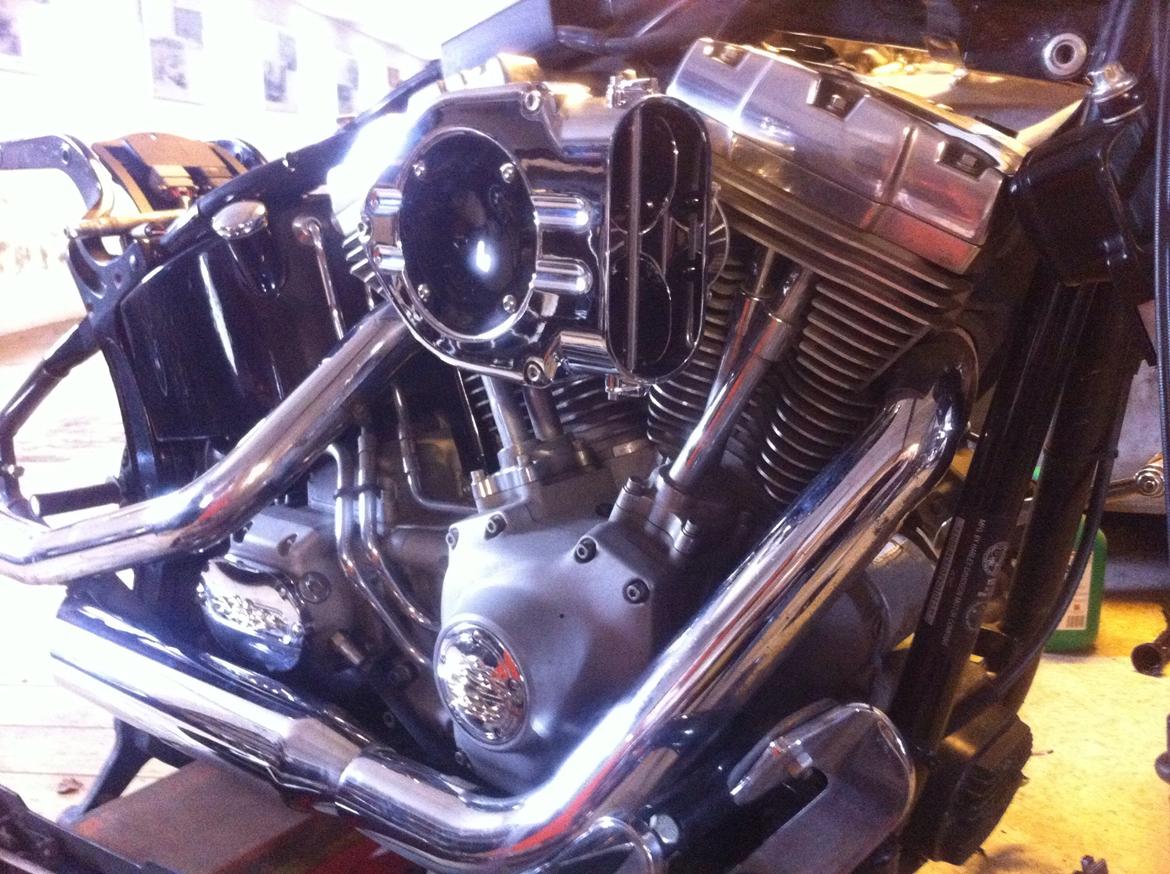 Harley Davidson Fxst softail billede 8