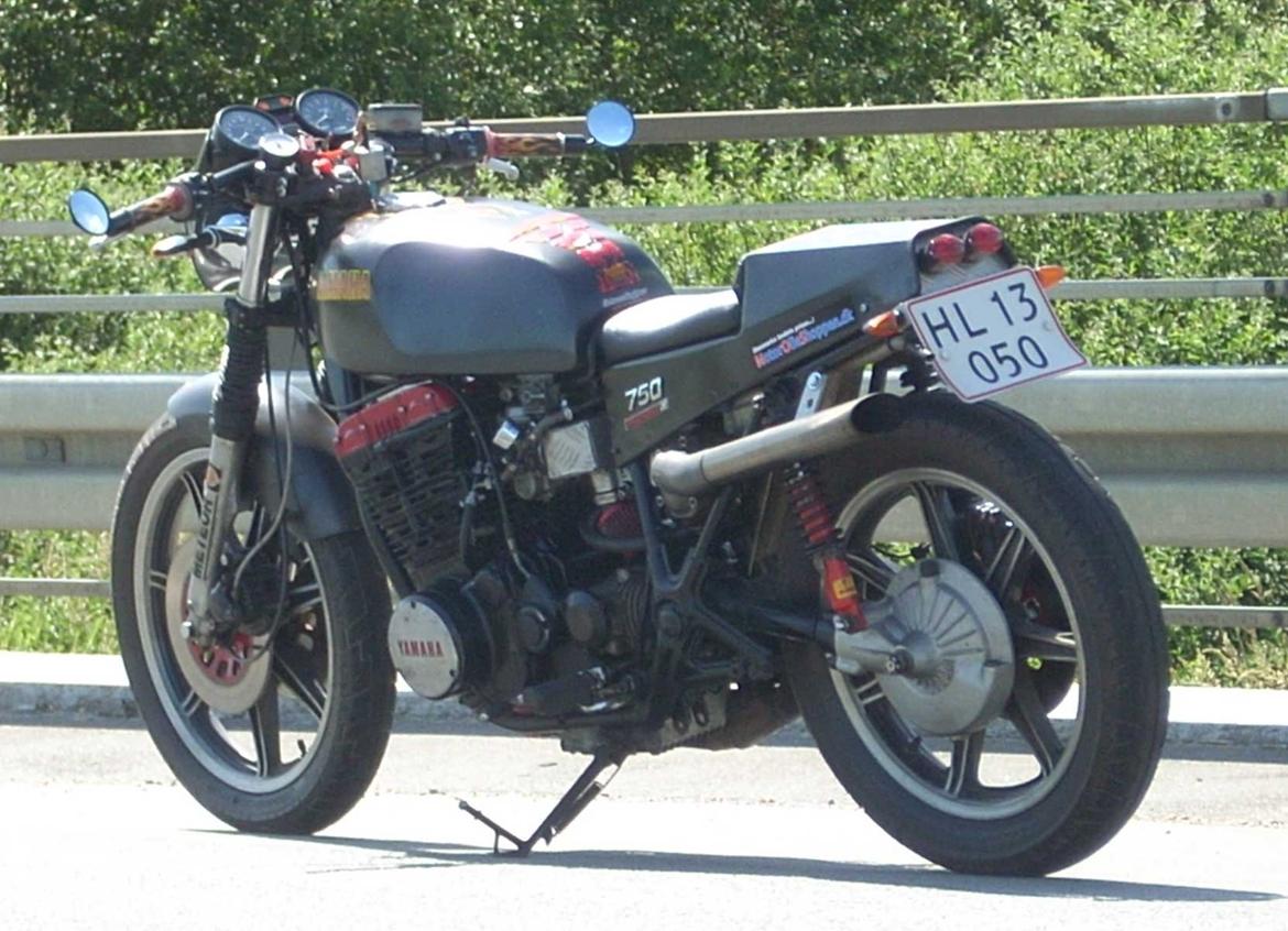 Yamaha XS750 TURBO-BÆSTET® **SOLGT** billede 3