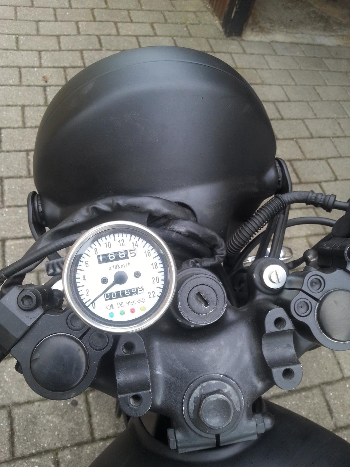 Yamaha xj 650 seca - 60 mm i omkreds,  med indbygget indikator for blink mm. billede 6