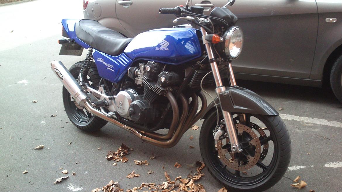 Honda Cb 900F Boldor - taget lige da jeg kom hjem med den  billede 1