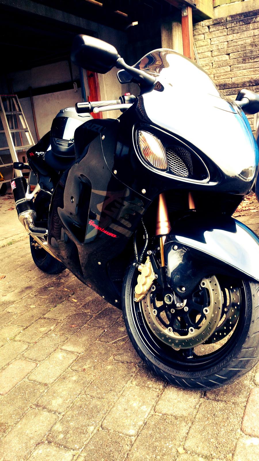 Suzuki GSX 1300 R Hayabusa Black Edition #SOLGT# billede 8