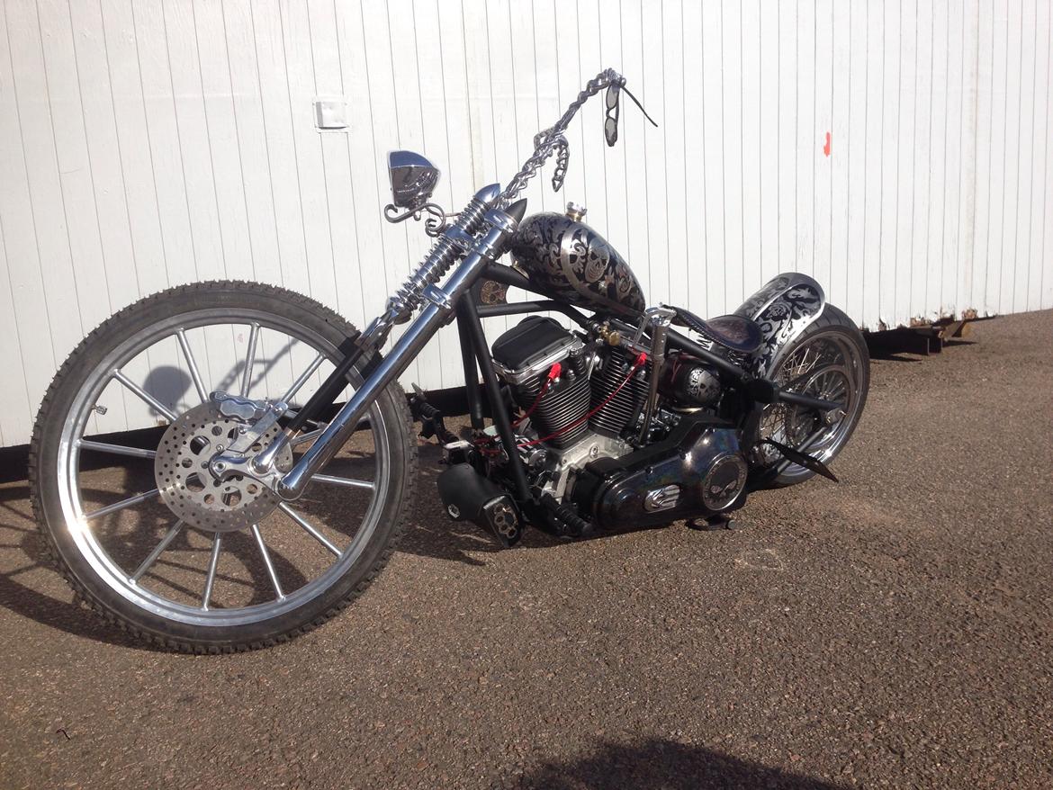 Harley Davidson Cleanmachine chopper  billede 1