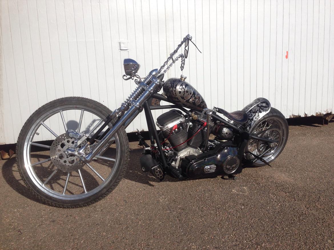 Harley Davidson Cleanmachine chopper  billede 3