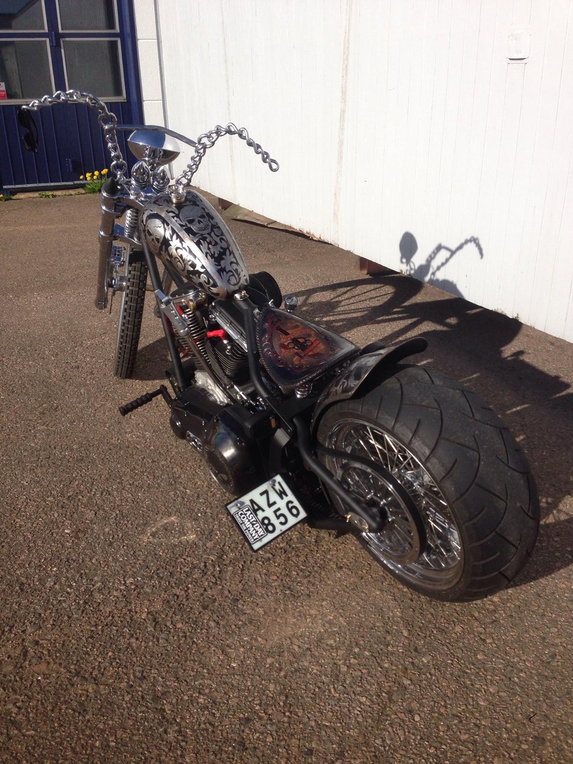 Harley Davidson Cleanmachine chopper  billede 4