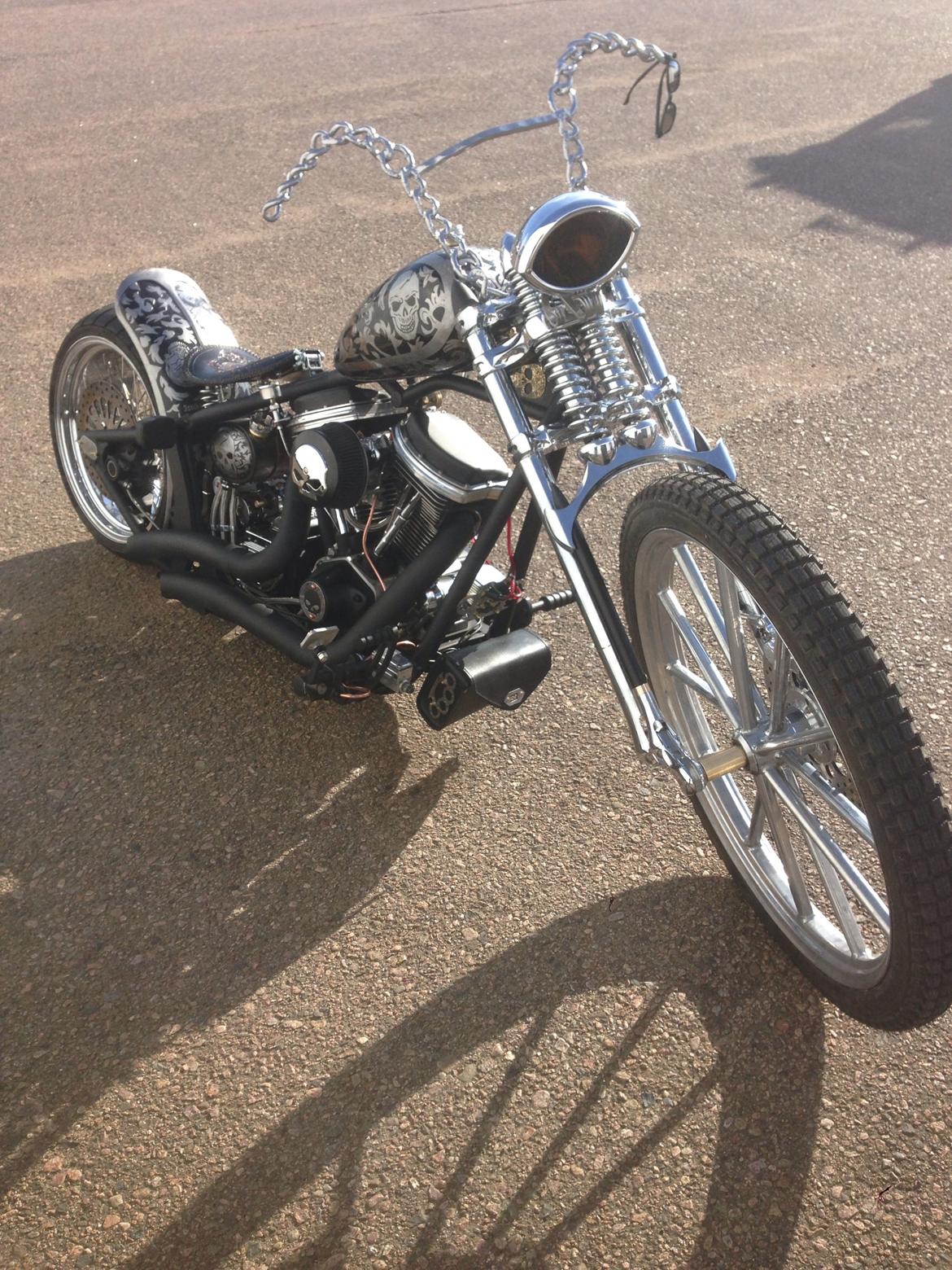 Harley Davidson Cleanmachine chopper  billede 7
